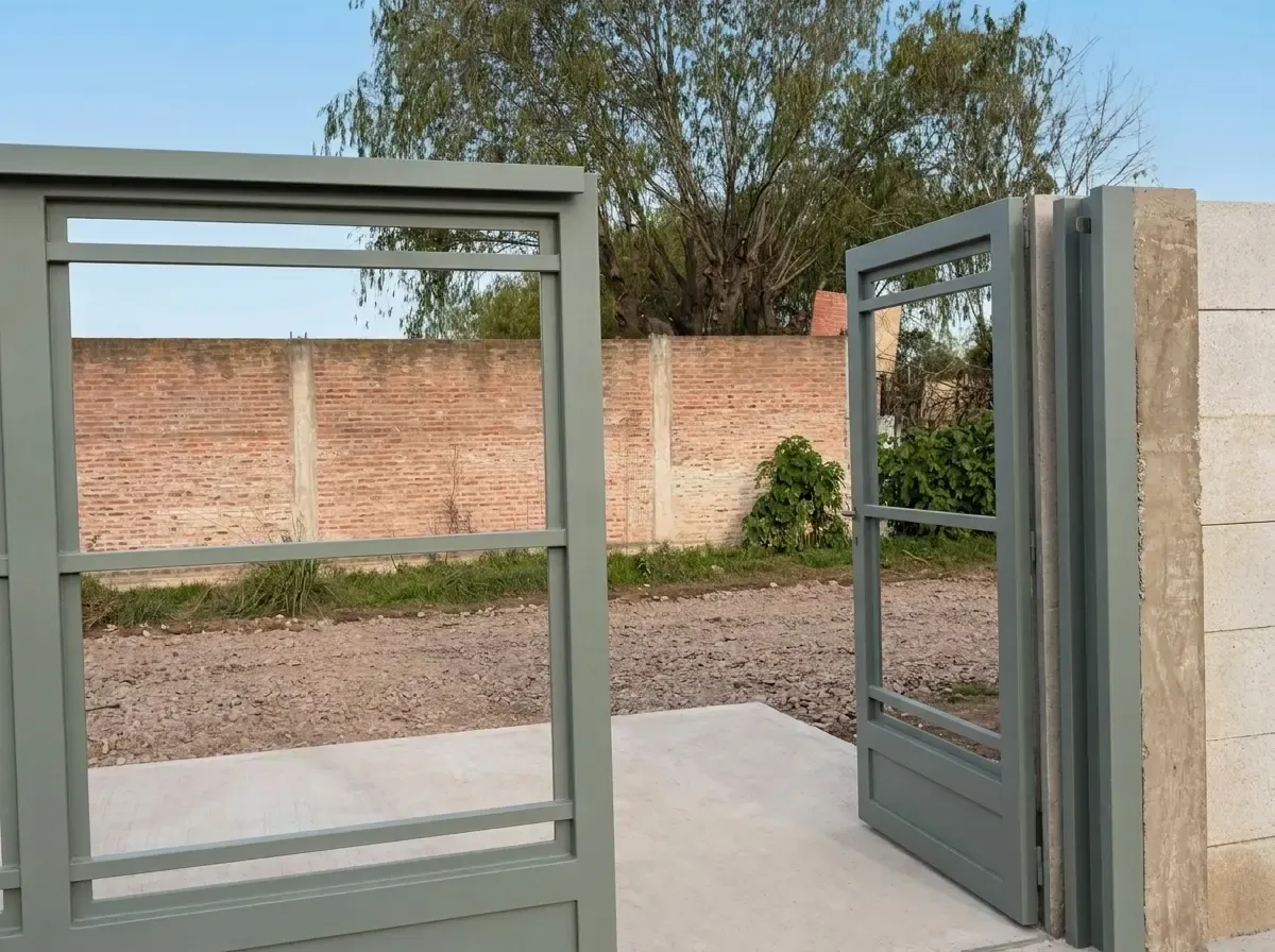 Portones Batientes - industrial fabricacion